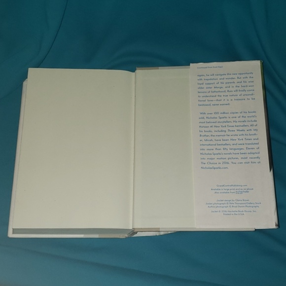 Nicholas Sparks "Two by Two" hardback book - Picture 4 of 7